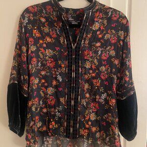 Johnny Was Floral Blouse
